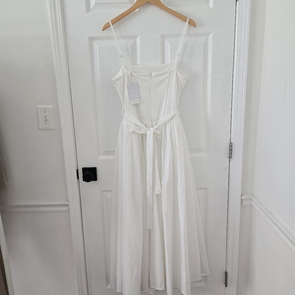 Commense Serendipity Frenchy Flowy Long Maxi Dress New Size L - Picture 8 of 10